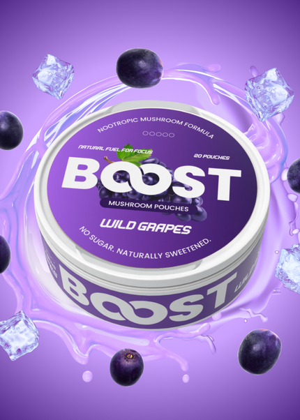 Boost Nootropic Pouches — Grape